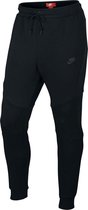 Nike Men'S Sportswear Tech Fleece Jogger Heren Sportbroek - Black/Black/Black - Maat S