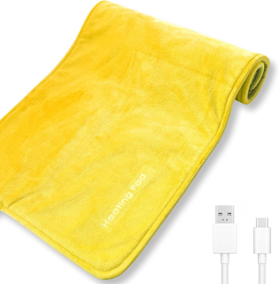 Verwarmingsmat - Elektrische verwarmingsmat - elektrische deken - elektrisch deken - 60×30cm - Grafeen verwarmingsmat - geel