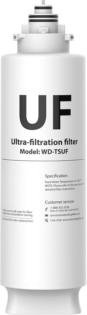 Ultra-Filtratie Ondergrondse Waterfilter | Vervangingsfilter voor 3-traps Waterfiltersysteem