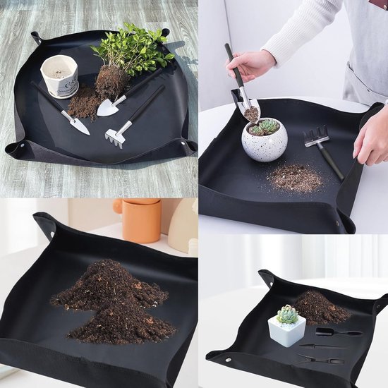 Complete Tuingereedschapset voor Plantenverzorging - Ideale Bonsai en Kamerplanten Gereedschappen van Merkloos	 — afbeelding 4