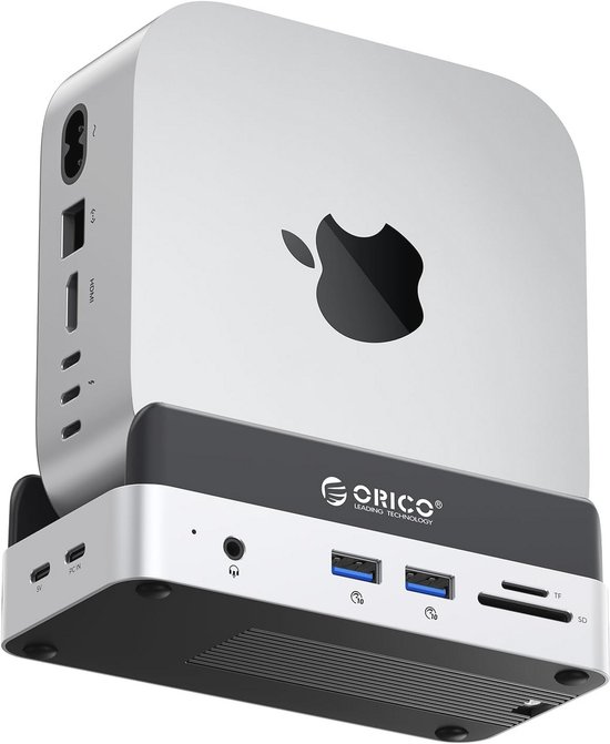 ORICO 12-in-1 USB C Hub it .2 SSD Gehäuse, Werkzeugfreie USB C Dockingstation it Lüfter, HDI
