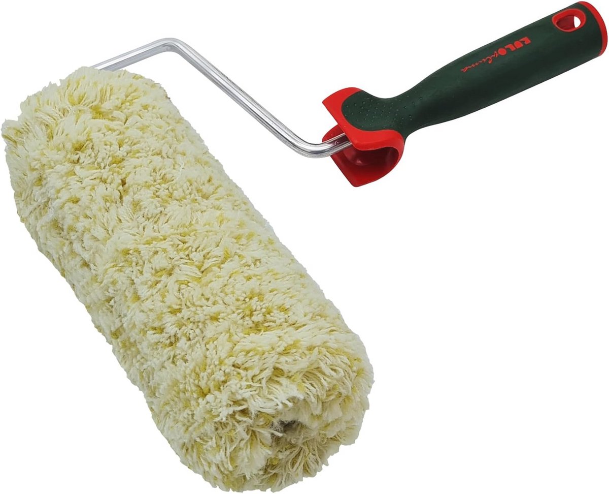 Tweekleurige Verfroller 22 cm voor Gevels met Ergonomische Handgreep