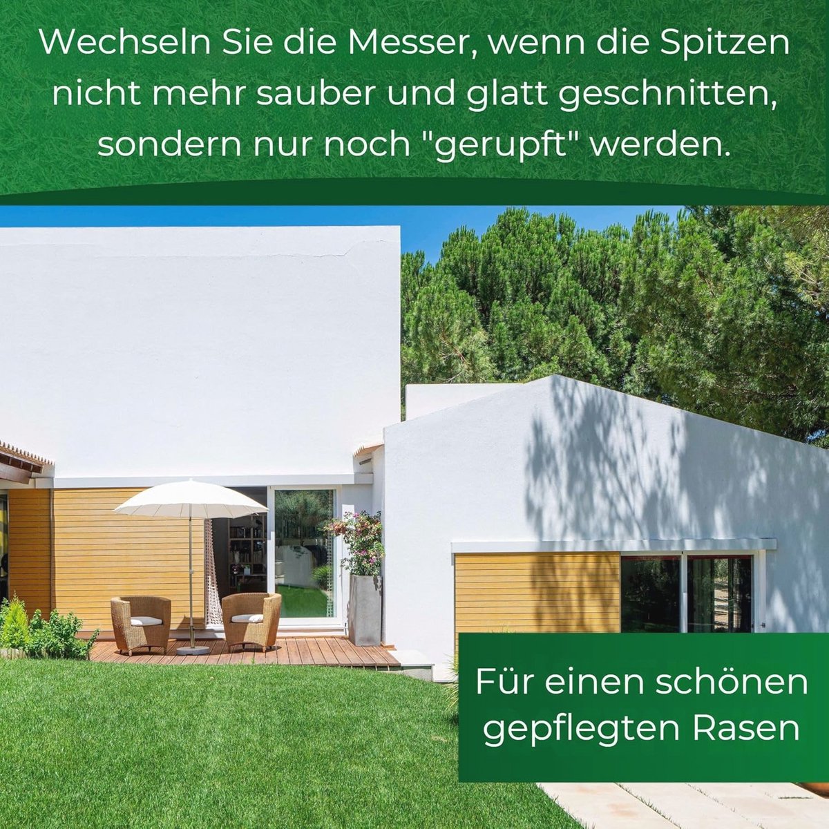 Vervangend Dubbel Gat Mes voor Robotmaaiers - Onbreekbaar - afbeelding 2