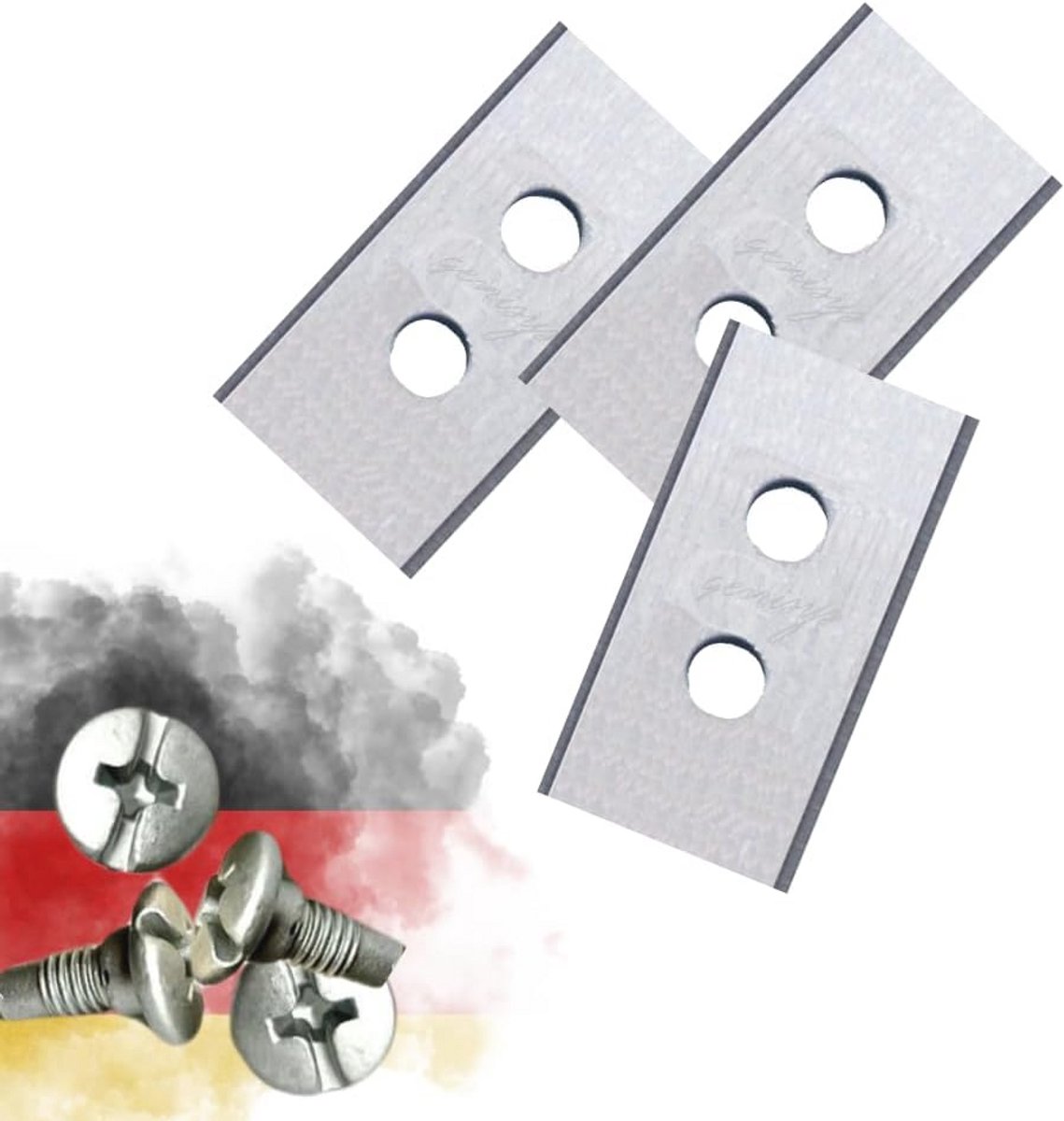 Vervangend Dubbel Gat Mes voor Robotmaaiers - Onbreekbaar - Vervangend - €70,30