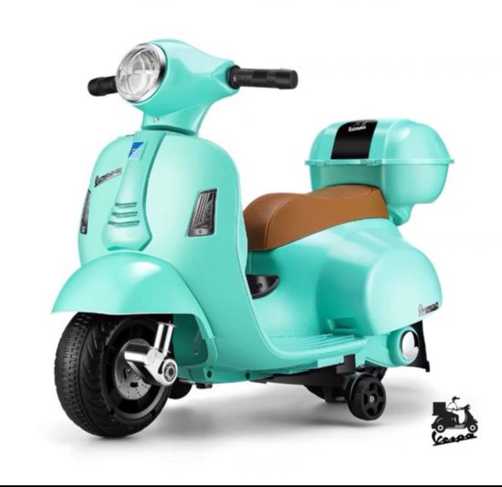 YAR Elektrische Scooter voor Kinderen – Mintgroen – LED Koplamp, Muziek & Claxon – Oplaadbare Accu – 2–3 km/u – Kinderscooter vanaf 2 Jaar – Max 30 kg