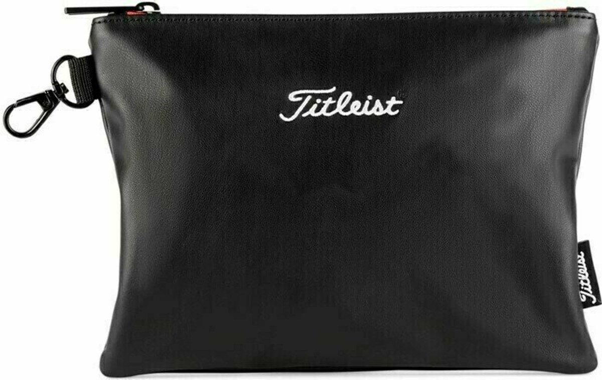 Titleist Zippered Pouch Zwart