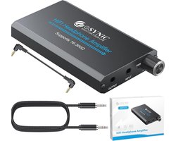 Draagbare HiFi Hoofdtelefoonversterker met Volumeknop en Gain-schakelaar voor MP3-Spelers en Smartphones
