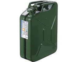 Metalen brandstofjerrycan 20L - Militair type