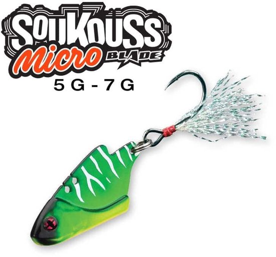 Sakura Soukouss Micro Blade 35mm 7g - Soort : Mat Pink Tiger van Sakura — afbeelding 2