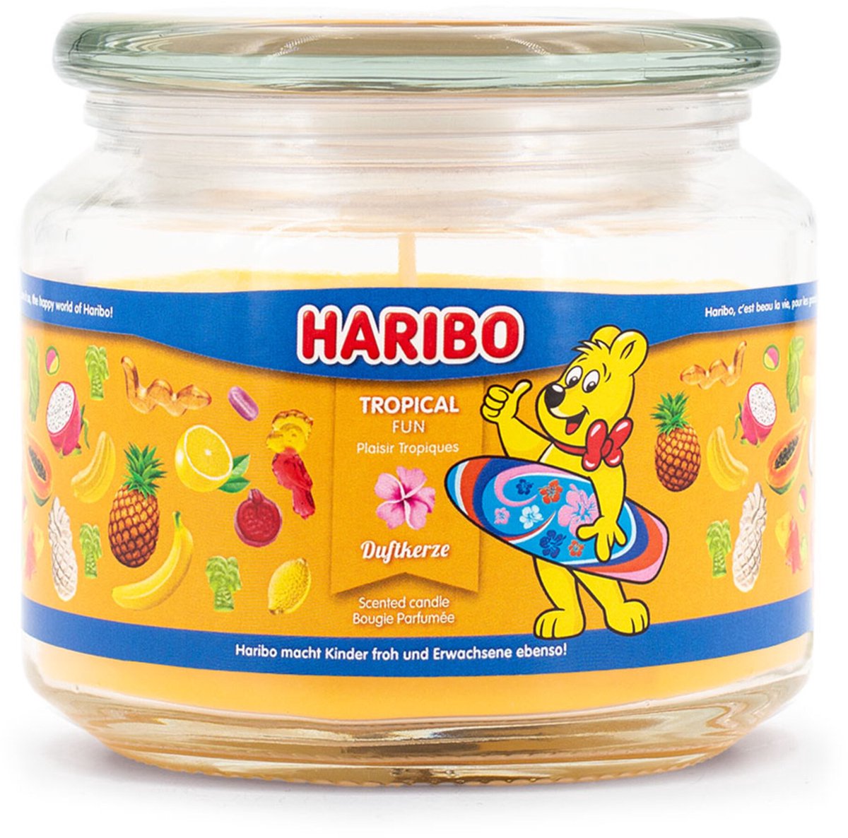 Haribo Geurkaars - tropisch plezier geel