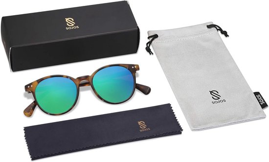 Gepolariseerde Vintage Zonnebril voor Dames en Heren - UV400 Lens, Ronde Vorm — afbeelding 5