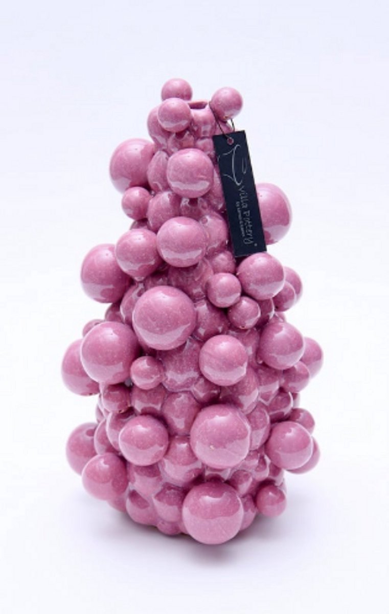 Villa Pottery Vaas - Villa Pottery - Decoratie - Woondecoratie - Keramiek - Blub & Blub 1_1 Pink Roze