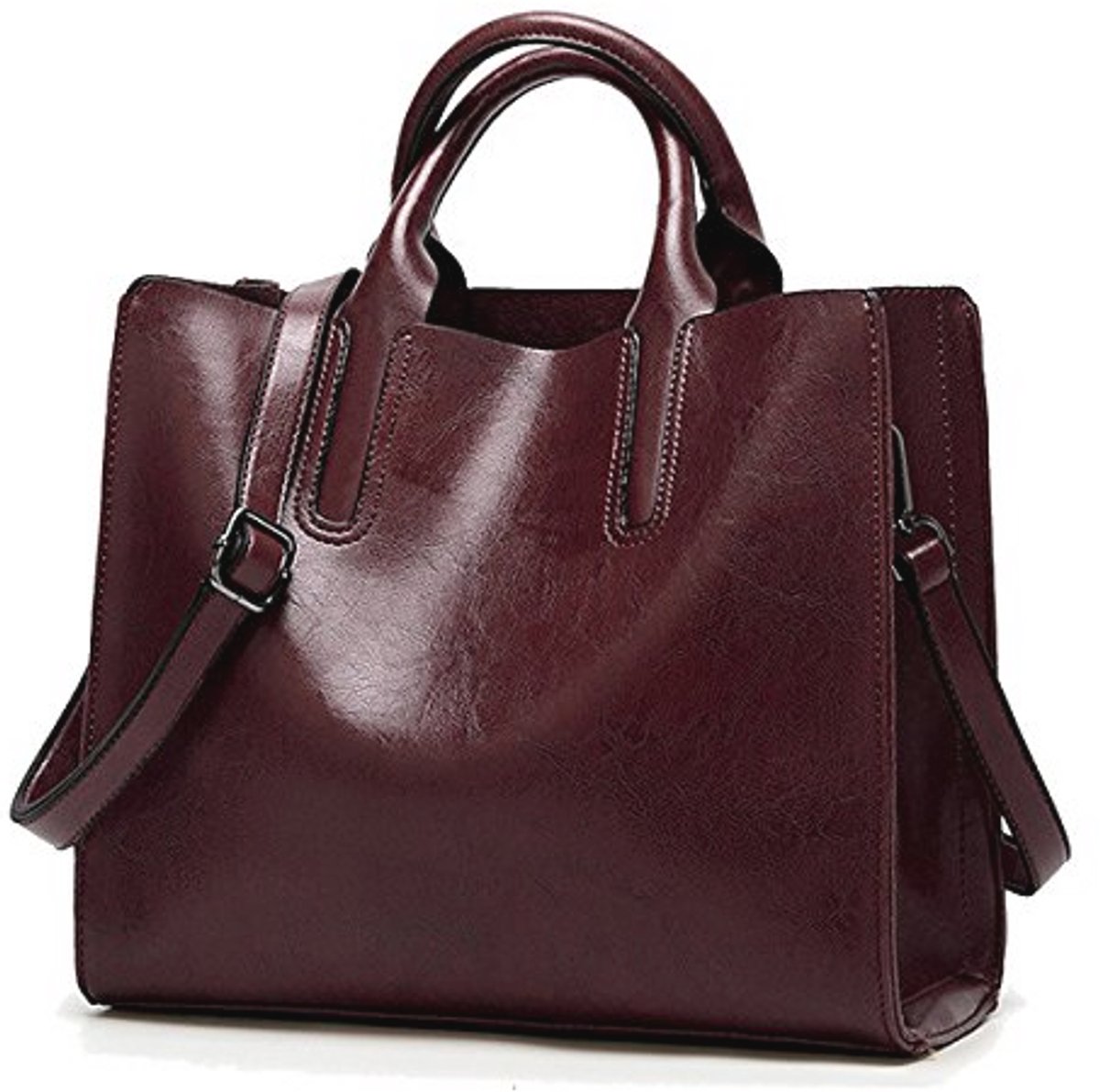 Coolives Women's Handbag with Short Handles Tote Bag Shoulder Bag Hobo Bag Tote Bag in PU Leather with Shoulder Strap Shoulder Bag Crossbody Bag