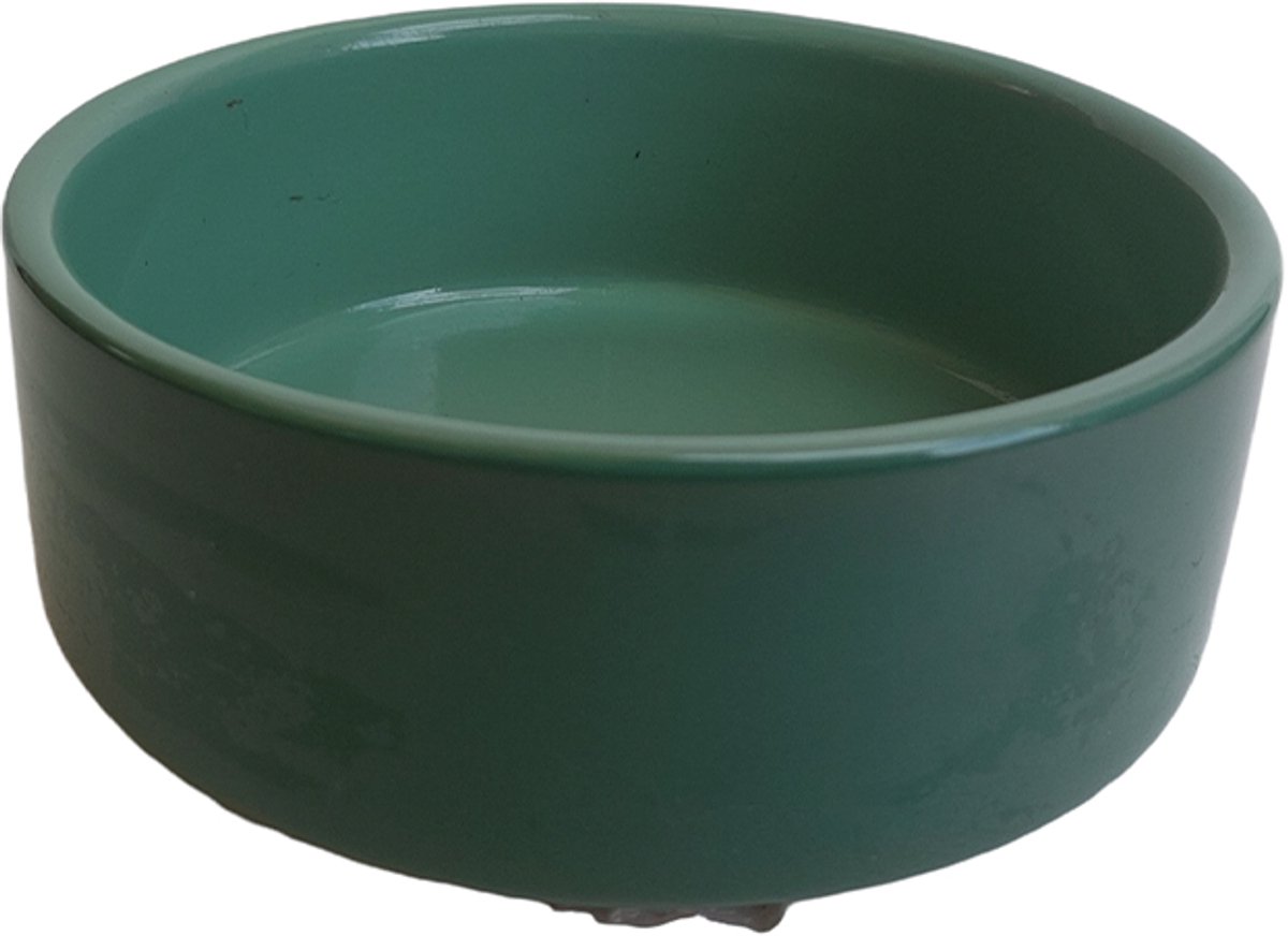 Cocapet - voerbak/drinkbak voor honden - keramisch - groen * 850 ml - dishwasher-safe