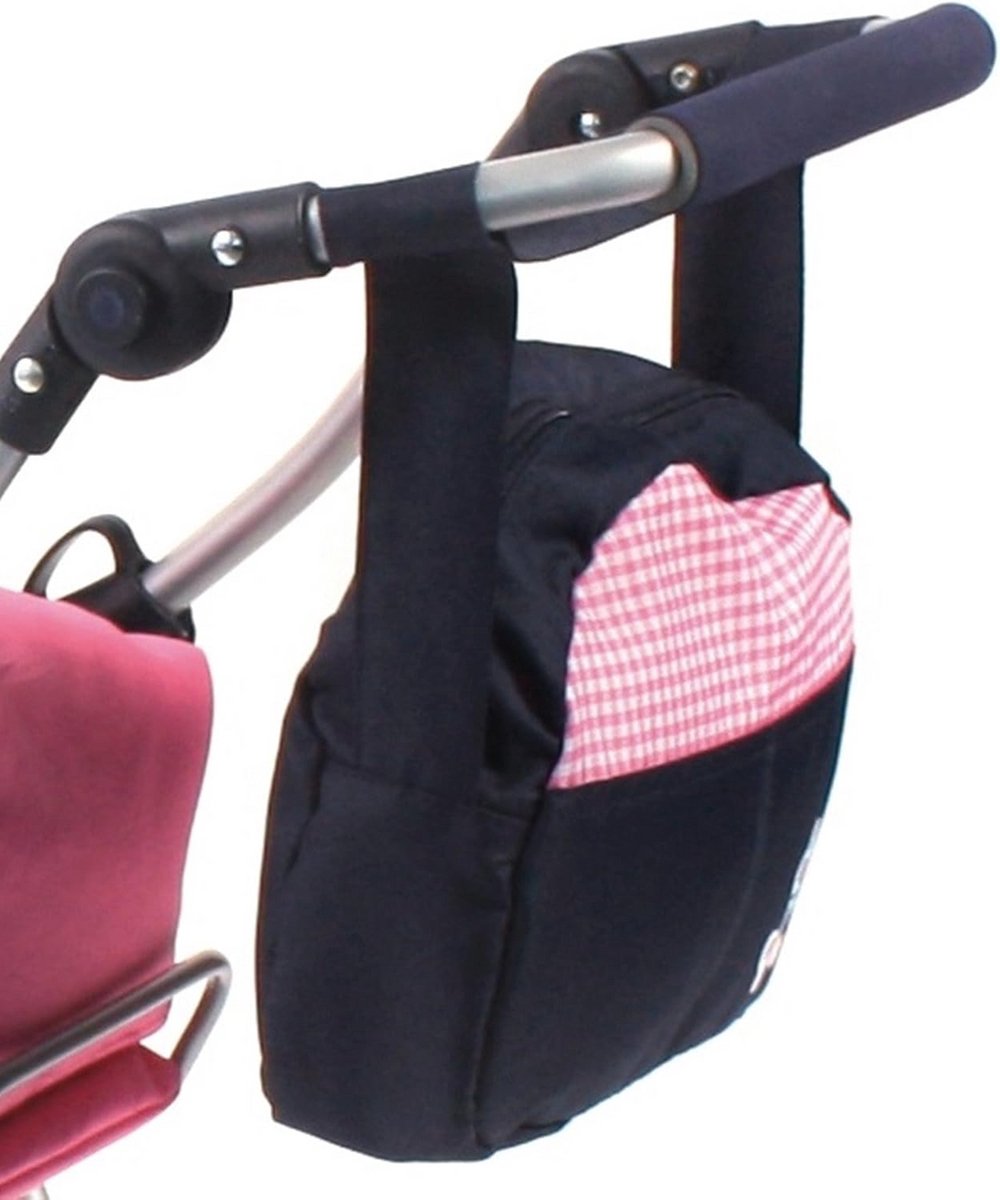 Wickeltasche Roze Ruitpatroon voor Ouders