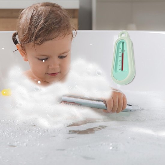 Badkuip waterthermograaf, digitale waterthermometer, snel weergeven badthermometer, gladde zachte badthermometer, thermograaf - stevige badthermograaf voor thuiszwembad of buitenspa — afbeelding 2