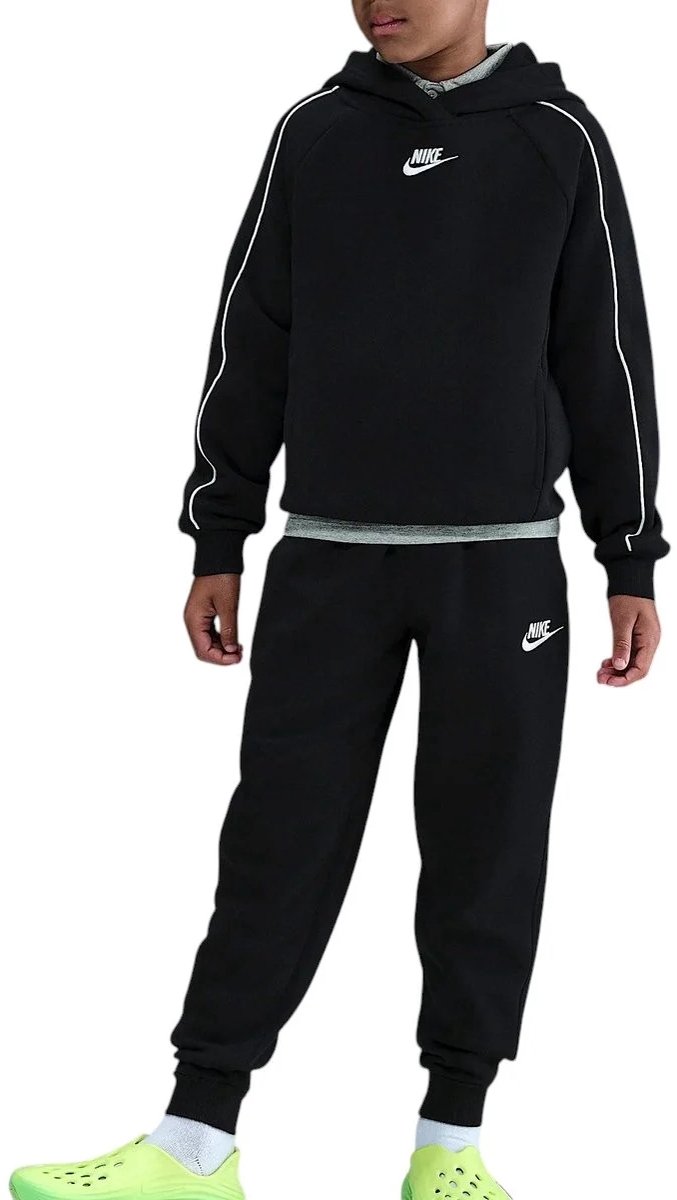 Nike Sportswear Club Fleece Hooded Trainingspak – Kids Zwart