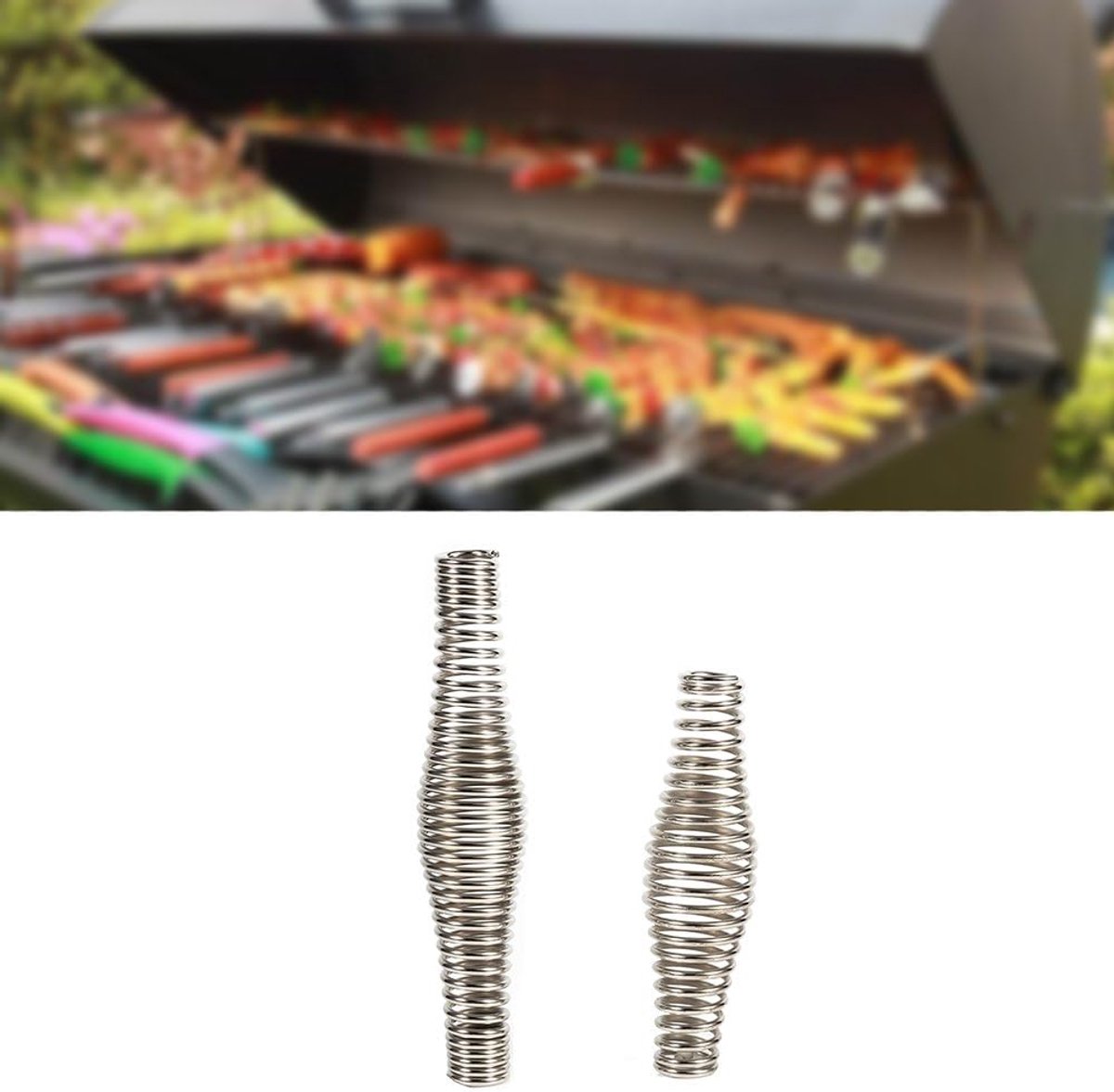 Stainless Steel BBQ Grill Handle Accessoires - Oven Handle Smoker 4.3" 5.5"(14cm)