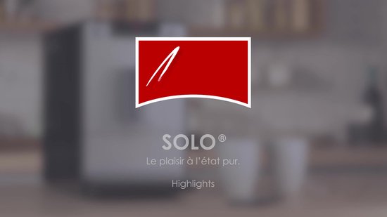 Melitta Solo E950-322 - Volautomatische espressomachine - Pure zwart