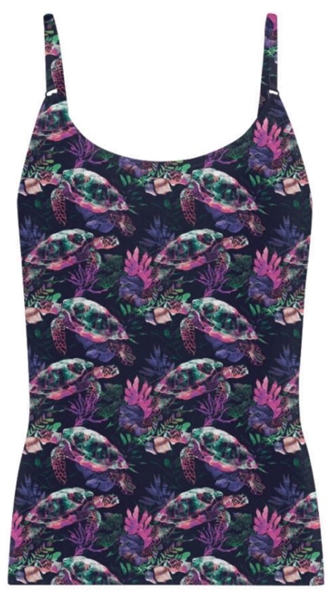 Chicamala – Dames Hemd - Verstelbare bandjes – Dames Ondergoed – Lingerie – Dames Top – Kleding - 95% Katoen – Dames kleding