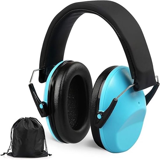 Gehoorbescherming Kinderen - Verstelbare Oorbeschermers voor Sport & Evenementen - Geluidsdemping - Comfortabele Pasvorm - Opvouwbaar Design - Inclusief Handleiding
