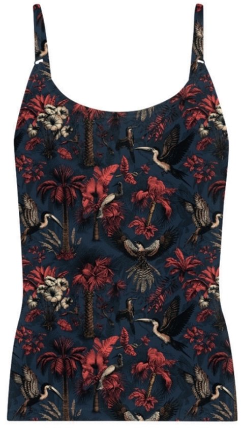 Chicamala – Dames Hemd - Verstelbare bandjes – Dames Ondergoed – Lingerie – Dames Top – Kleding - 95% Katoen – Dames kleding