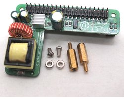 Power Over Ethernet PoE HAT voor Raspberry Pi 4B en 3B Plus - 5V 2.5A met 1.5KV isolatie