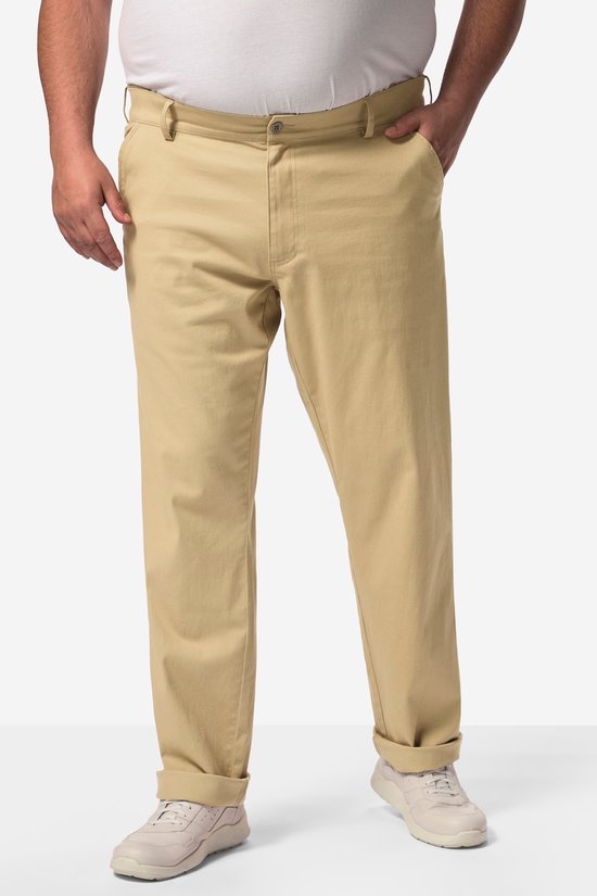 Miss Etam Plus broek zwart met bies