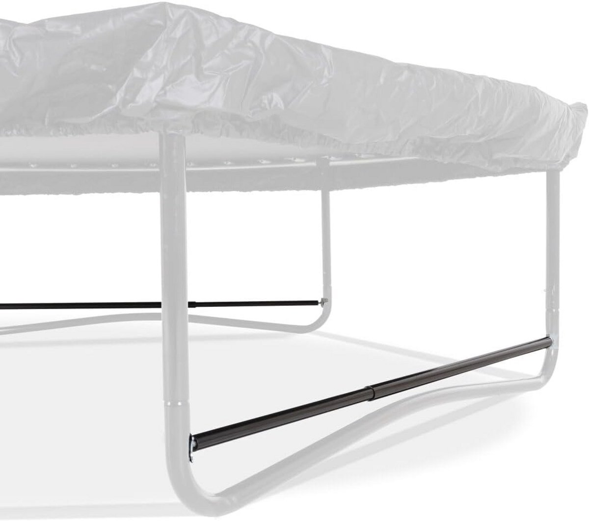 Trampoline Robotmaaierstop L - Grasmaaien Onder en Rondom Je Trampoline - Beschermt het Trampolineframe - Verstelbaar en Geschikt voor Verschillende Trampolines - Set van 2