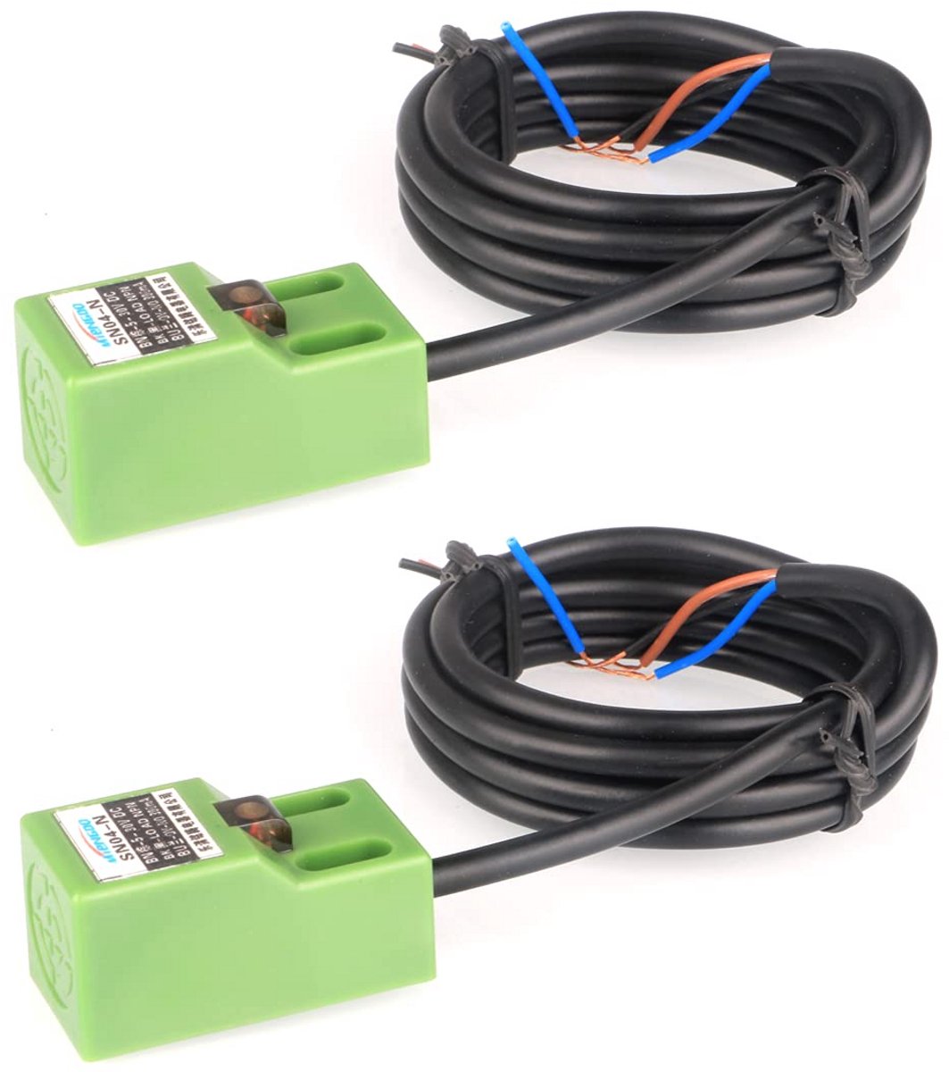 2 Stuks Inductieve Naderingssensor 5mm DC NPN Aanpak Sensor Schakelaar