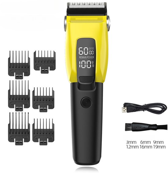 Tondeuse à cheveux professionnelle adaptée aux chiens et aux chats, tondeuse à cheveux électrique rechargeable de Type-C pour chiots, adaptée aux petits et grands animaux.