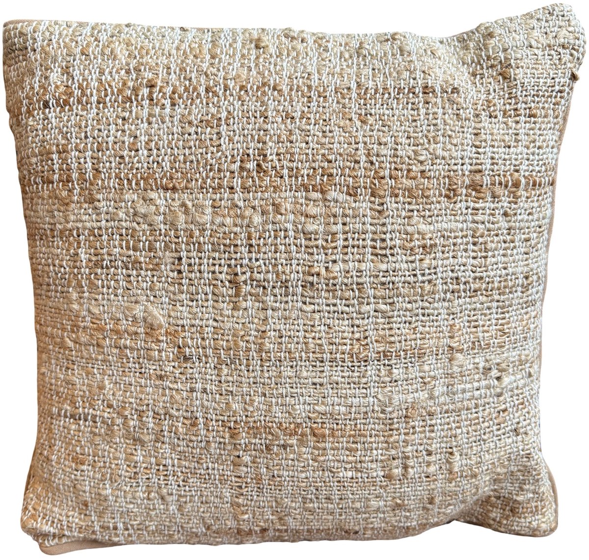 Rocaflor - Sierkussen - Jute - Bruin - Panja - Vierkant - 45x45cm