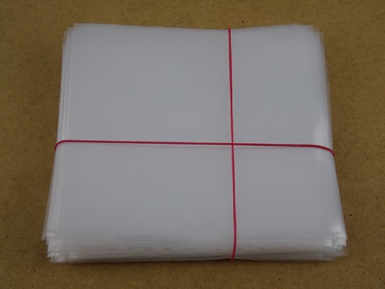 100 Stuks CD buitenhoezen standaard mat dikte 100 micron (GOEDE KWALITEIT! 0.10mm dik) - hoezen CD's, CD doosjes, CD hoesjes, jewel case & digipak, outer sleeves, buitenhoezen, CD hoezen, beschermhoes, jewelcase & digipack, plastic, CD's