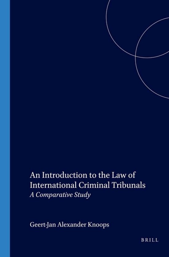 An Introduction to the Law of International Criminal Tribuna ... - cover