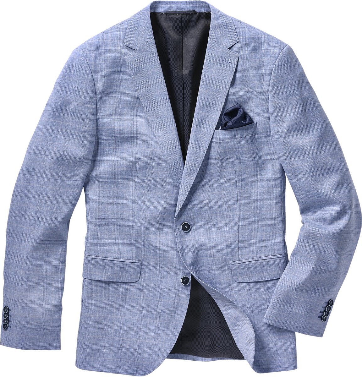 Babista herren Colbert - 56 - blauw - Plus Size