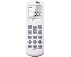 Universele Hisense airco afstandsbediening – Remote Voor DG11R201 en Meerdere Modellen – Werkt direct