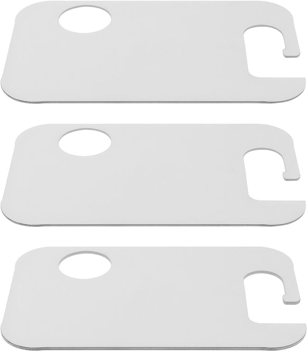 Voordeur Scharnierring 81 x 51,3 mm - Auto Onderdeel - 3 stuks - Compatibel met Wolkswagen Golf 4 - Zwart - Montage Set - Geschikt voor Bouwjaar 1997-2006