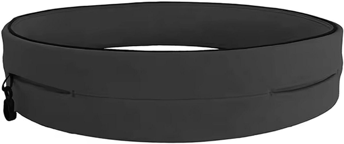 Provento- Loopriem voor telefoon - heren dames accessoires - hardloopheupriem telefoonhouder - oefenheuptasje hardlooptelefoonhouder riem sleutelclip - Geschikt voor hardlopen wandelen - Zwart Small 26" - 29"