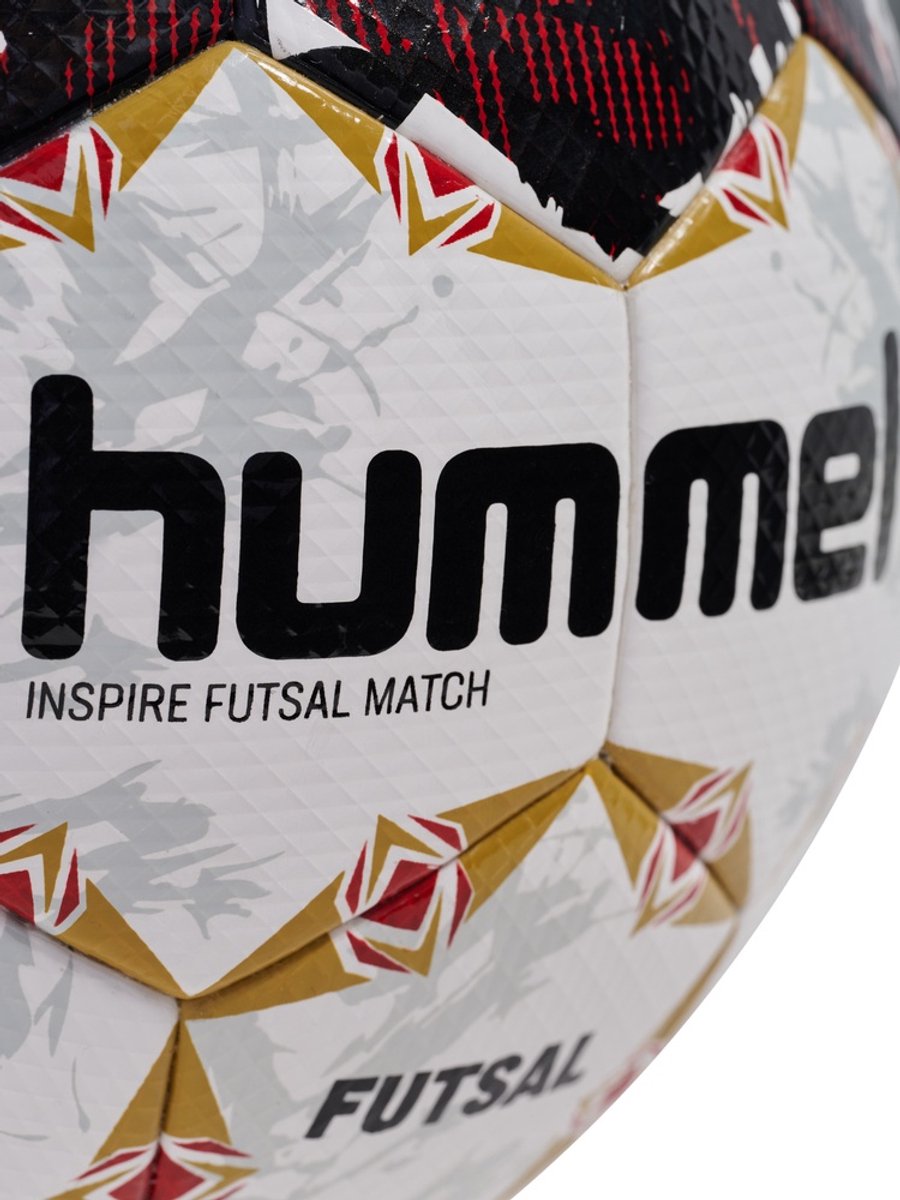 Hummel Fußball Inspire Futsal Match Fb 234022 Maroon/White/Gold-4