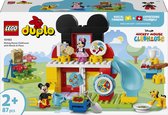 LEGO DUPLO - Maison du Club Disney Mickey Mouse avec Minnie et Pluto Kit de Construction pour Enfants - 10465