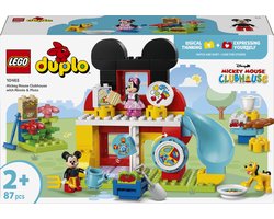 LEGO DUPLO - Disney Mickey Mouse Clubhuis met Minnie en Pluto Bouwpakket voor Kinderen - 10465
