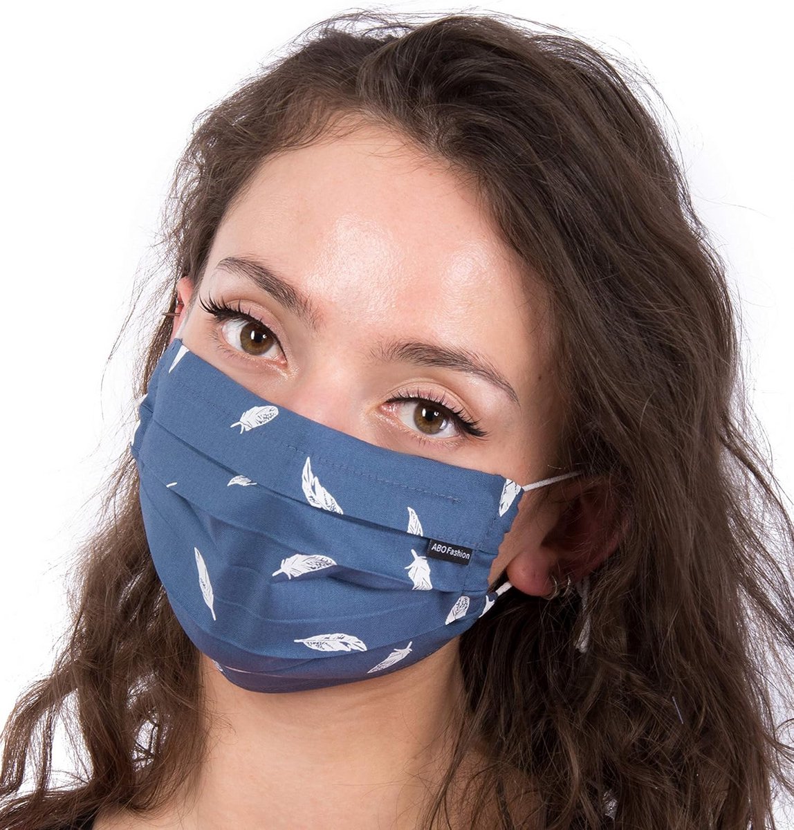 Zomermasker - Ademend en Comfortabel | Wasbaar tot 90 graden | 1-laags Katoen | Aanpasbaar | Met Neusbeugel