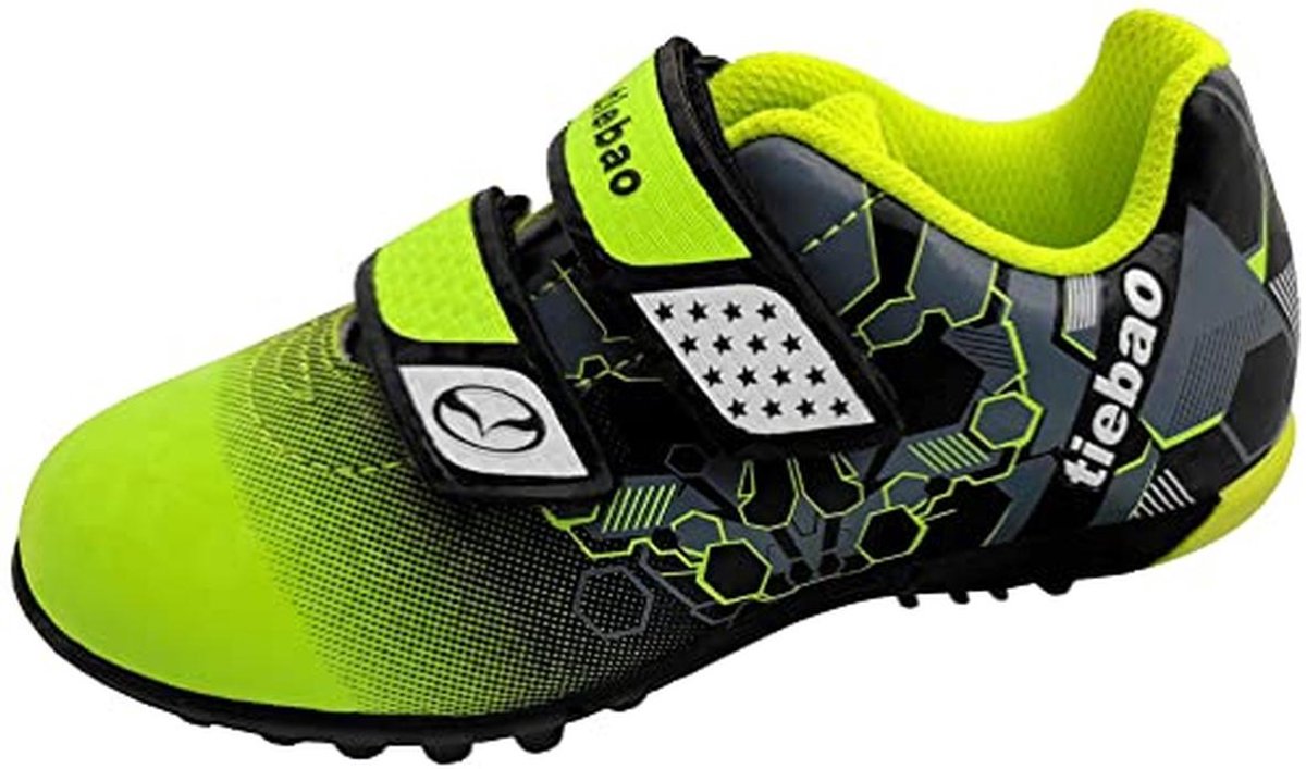 Voetbalschoenen voor kinderen, outdoor sportschoenen met cleats en turf, maat 25-37