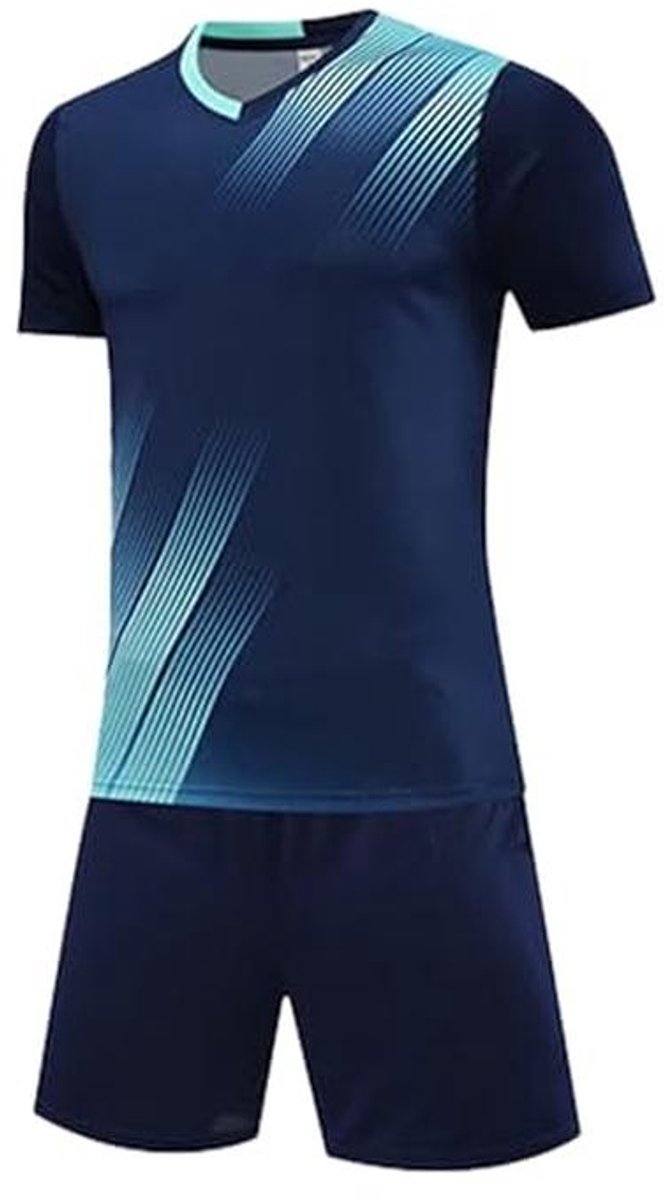 Voetbalset voor Kinderen 5-13 Jaar, Sportoutfit met T-shirt en Gymshorts