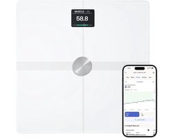 Withings Body Smart – WiFi Weegschaal Met Compleet Body Composition Analyse Systeem – Wit