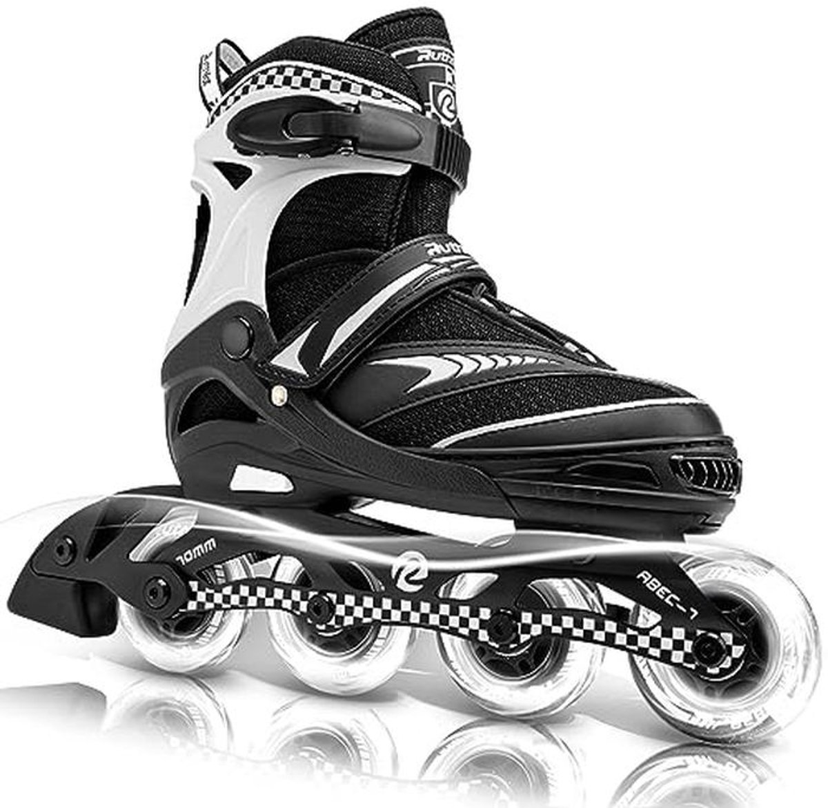 Instelbare inline skates voor kinderen | Lichtgevende skates voor 6-12 jaar