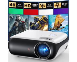 Quvo® Mini beamers - Projector - Mini beamer - Wit -‎4cm x 4cm x 9cm