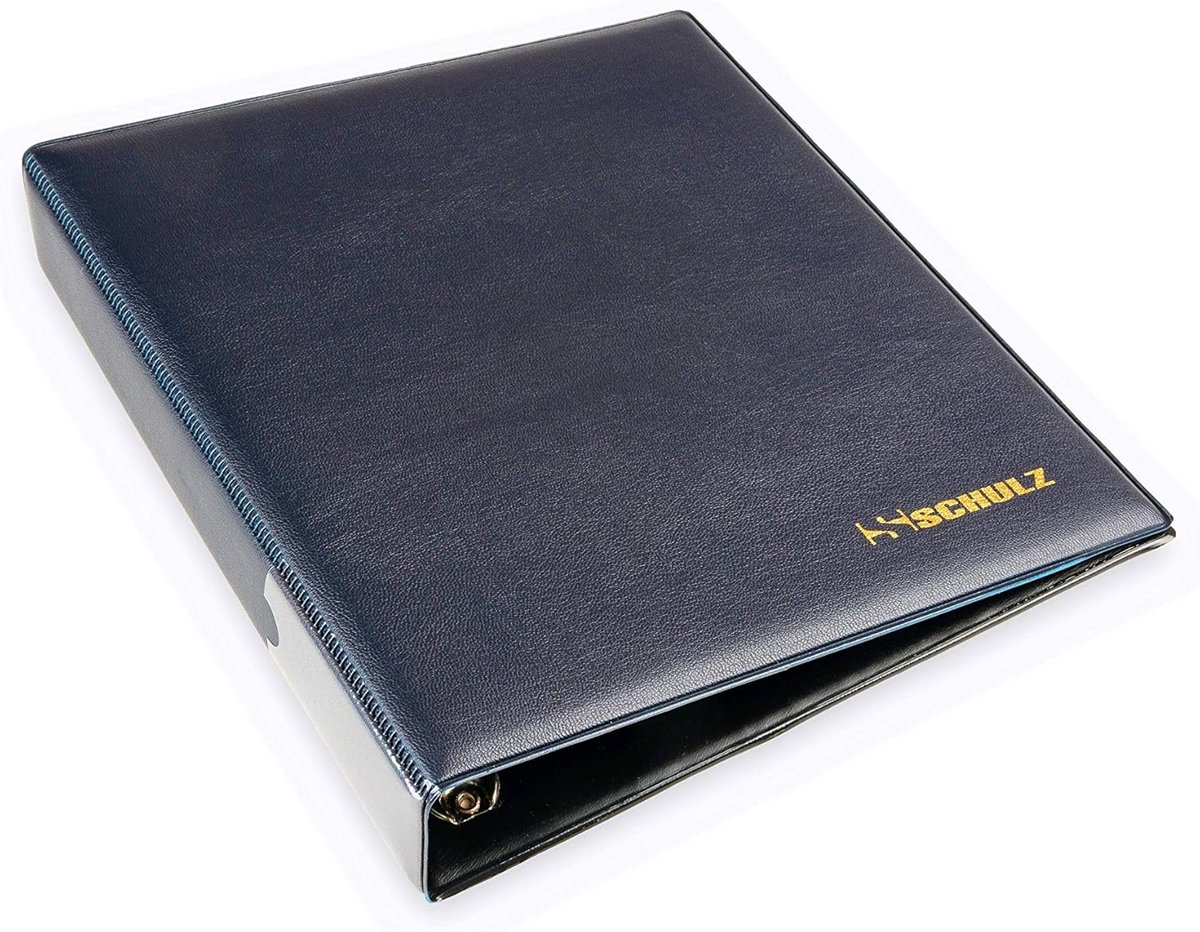 Muntenalbum voor 200 munten - Kunstleer voor 2 euro - Compact & Veelzijdig
