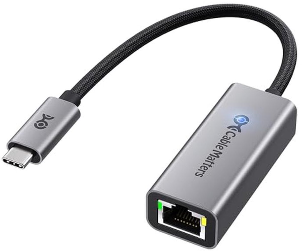 USB-C naar 5 Gigabit Ethernet Adapter