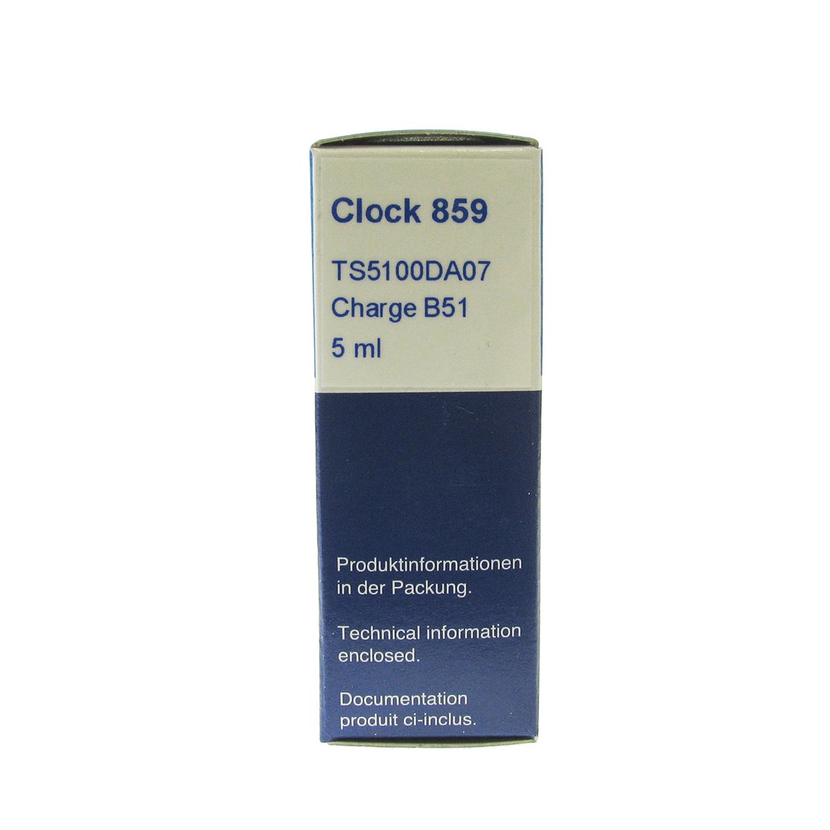 Synthetische klokkenolie Clock 859, flacon 5ml